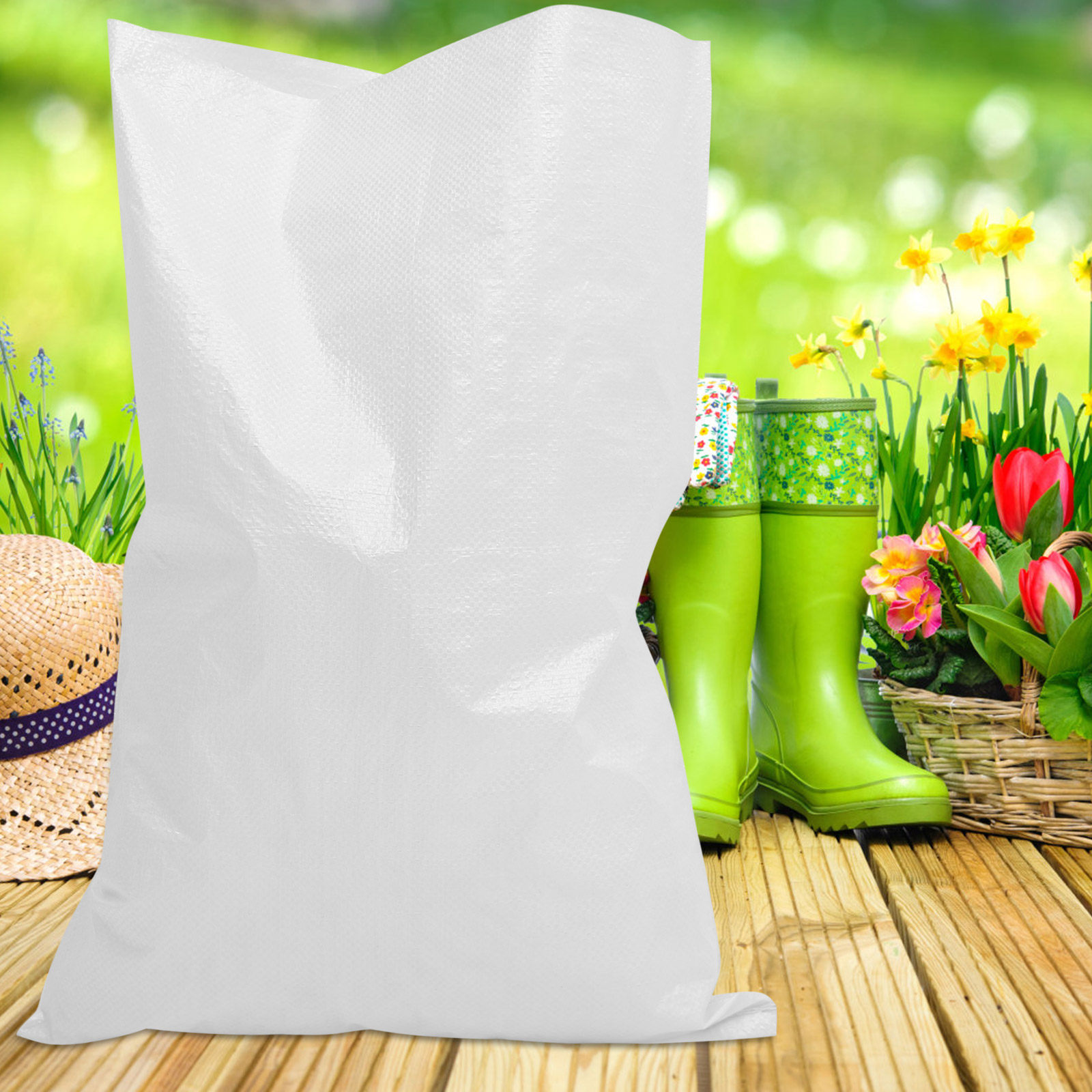 Flood Barrier Bag - 5Pcs Empty Sandbags Flood Barrier Bags