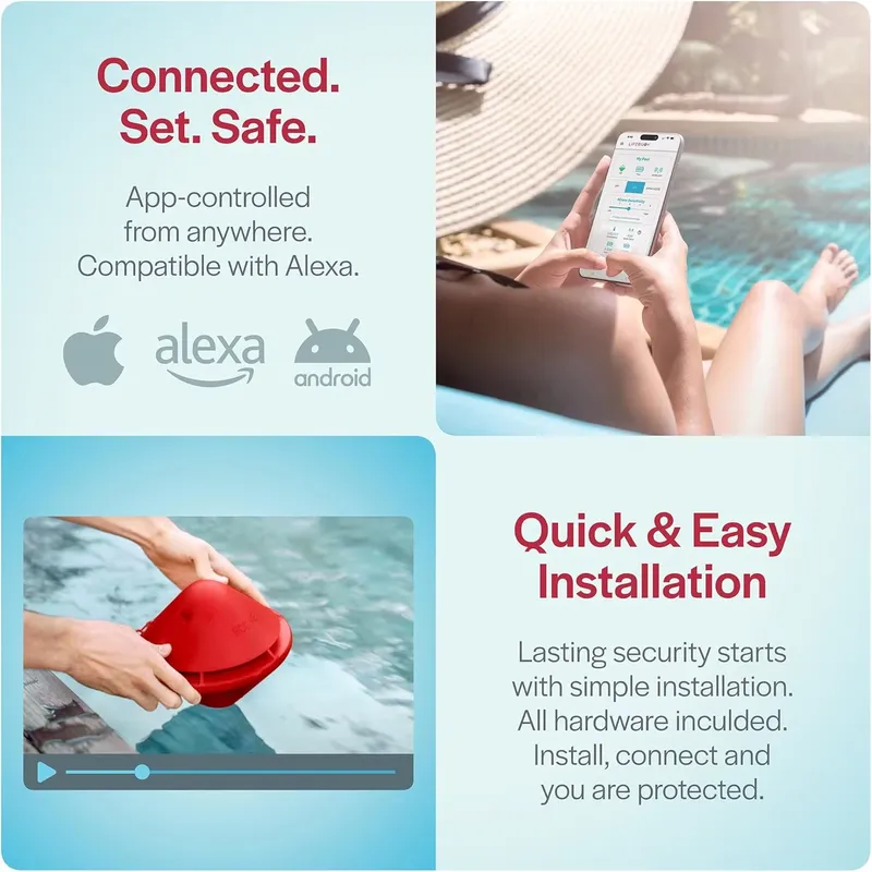 For Pool Alarm Lifebuoy F2208  - огляд і ціна Pool Alarm Float