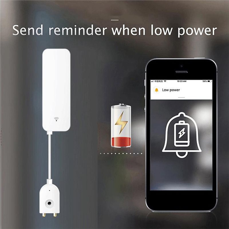 DTEN-Tuya WIFI Smart Water Lea - огляд і ціна Water Alarm Sensor